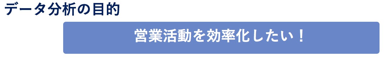 データ分析の目的
