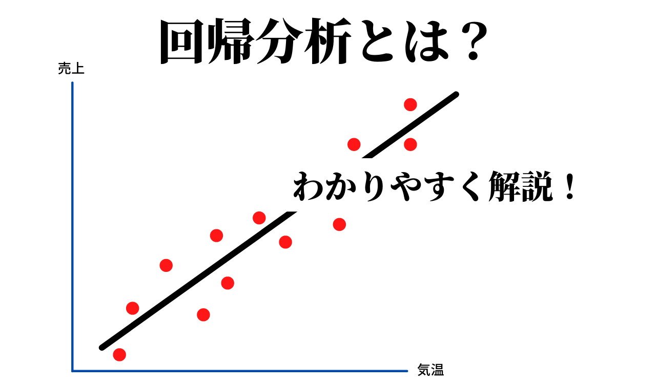 回帰分析とは？目的やExcelでのやり方までわかりやすく解説！
