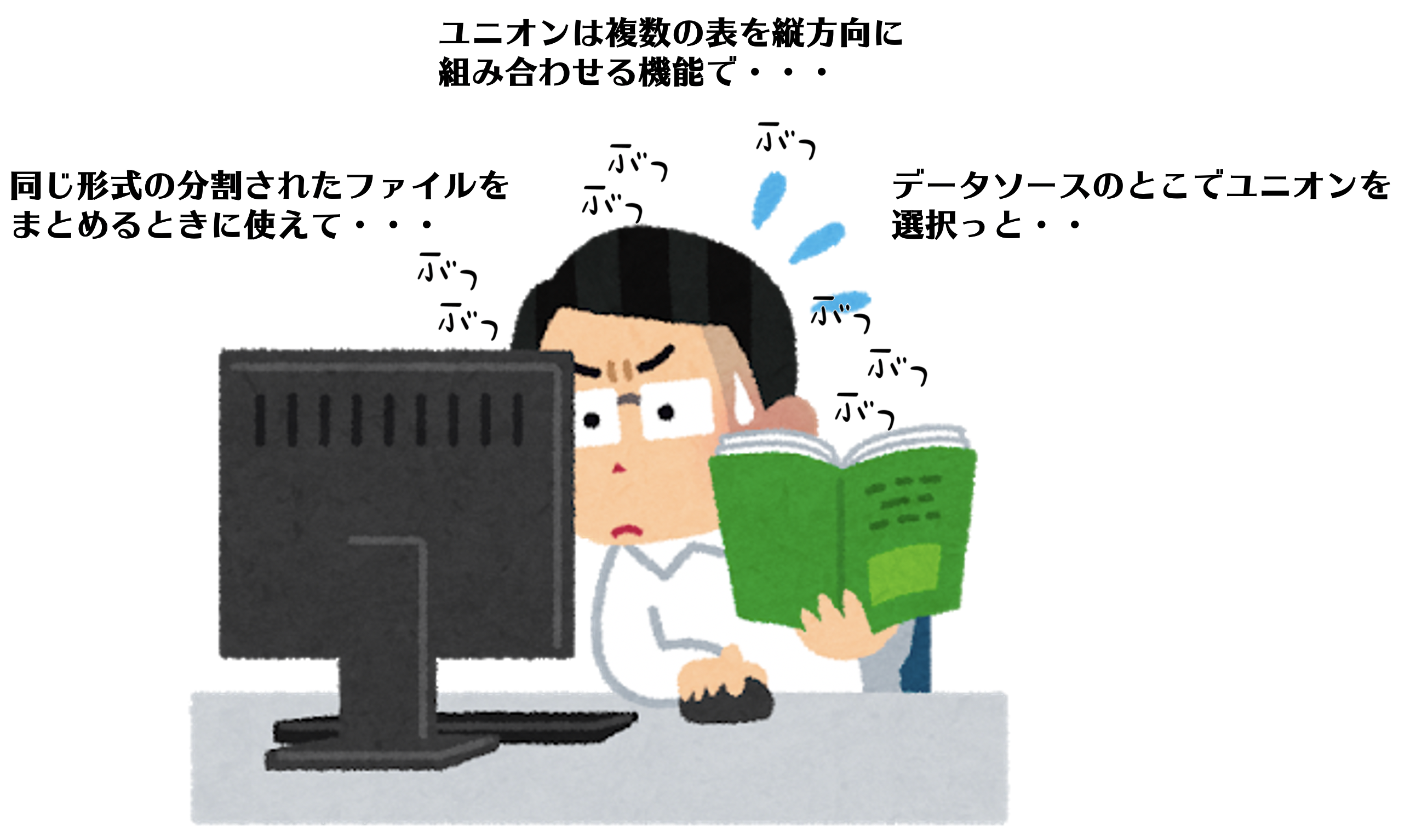 ぶつぶつ言う人